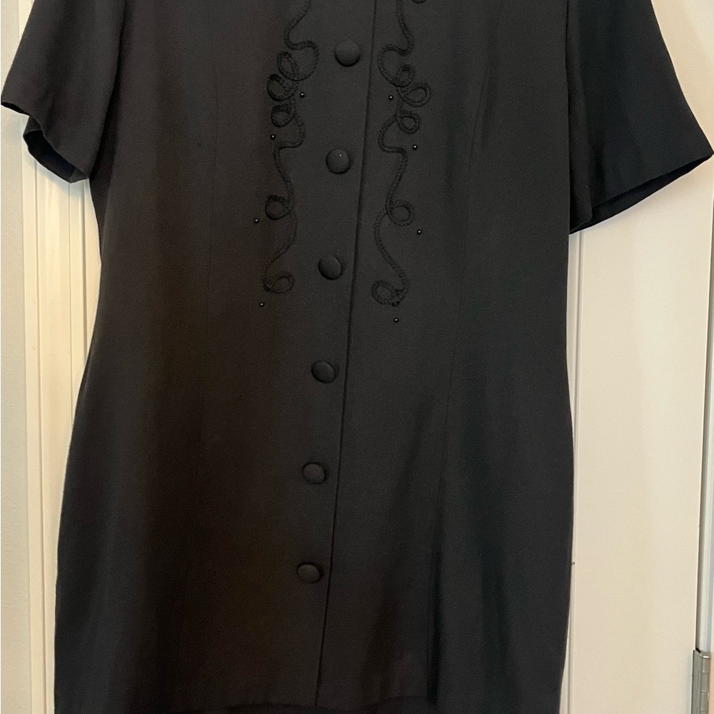 Cute black dress, great for work or when you need a black dress.